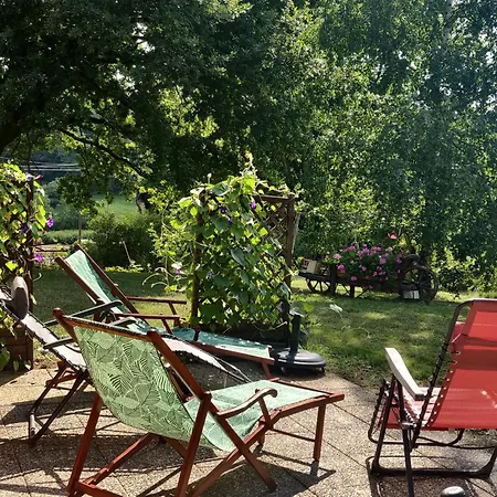 Maison En Bois Avec Jardin, Ideal Randonnee, Fibre Debit, Equipements Bebe Pres Du Mans Et Tours - Fr-1-410-195 *