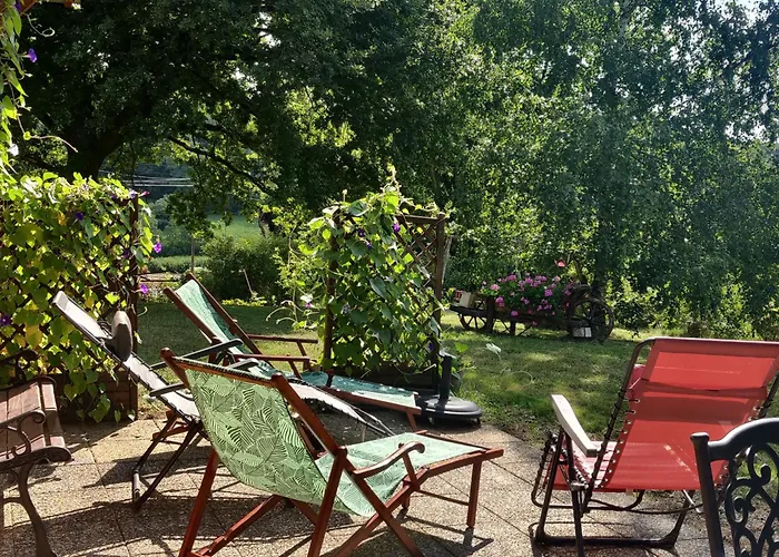 Maison En Bois Avec Jardin, Ideal Randonnee, Fibre Debit, Equipements Bebe Pres Du Mans Et Tours - Fr-1-410-195 *